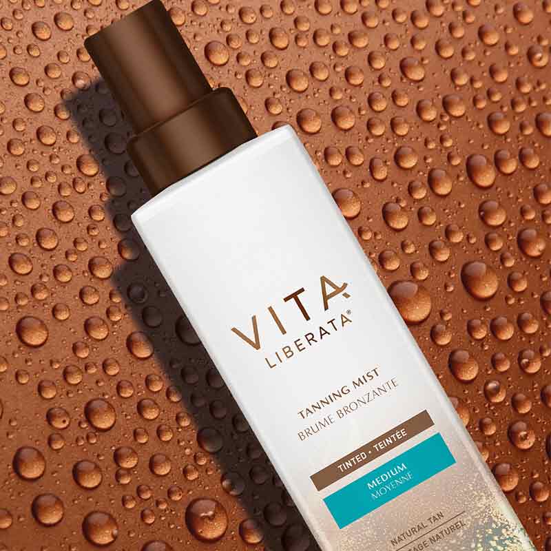 Vita Liberata Tinted Tanning Mist | shade medium | rebrand vita liberata | travel size tan | tanning mist