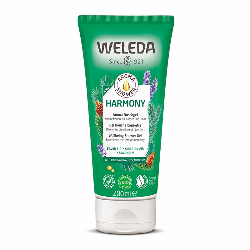 Weleda Aroma Body Wash Harmony Wellbeing Shower Gel