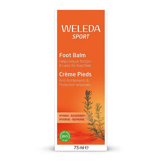 Weleda Foot Balm Packaging Image with White Background