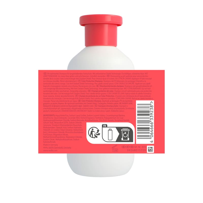 Wella Professionals | Invigo Colour Brilliance Shampoo | Fine to Medium Coloured Hair | ingredients