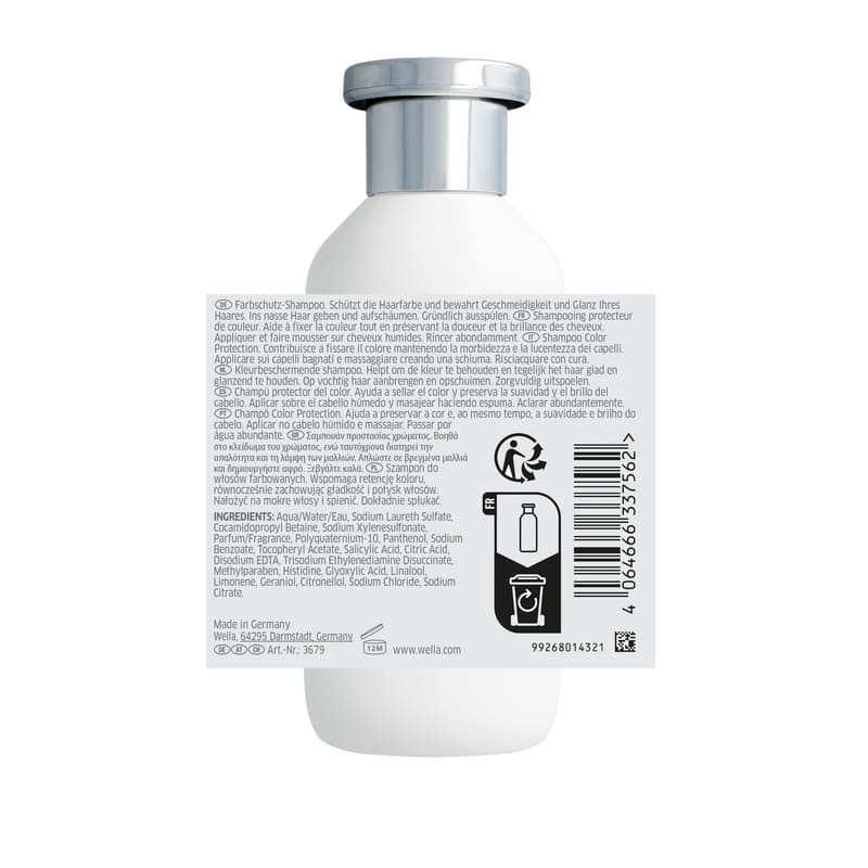 Wella Professionals | Colour Motion | Shampoo | ingredients | wella pro shampoo