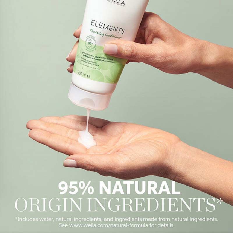 Wella Professionals | Elements Renewing Conditioner | haircare with natural ingredients | shiny hair | smoothing conditioner