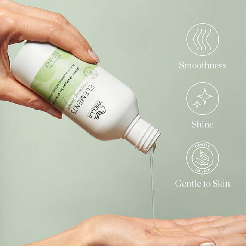 Wella Professionals | Elements Renewing Shampoo | smoothing shampoo | shampoo for shine | gentle shampoo