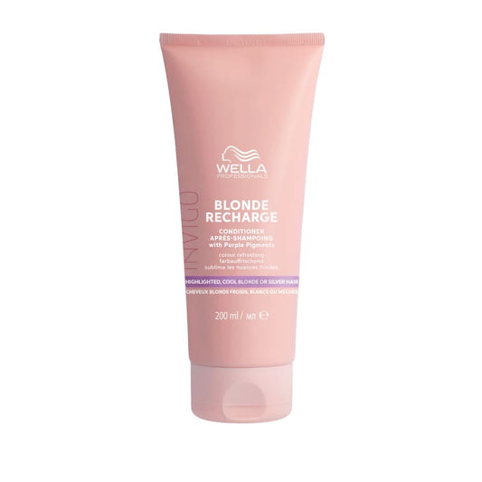 Wella Professionals | Invigo Blonde Recharge Conditioner | Purple conditioner | conditioner for blonde hair | highlighted hair | silver hair
