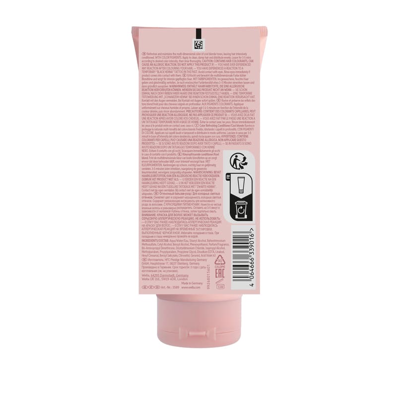 Wella Professionals | Invigo Blonde Recharge Conditioner | ingredients | blonde hair