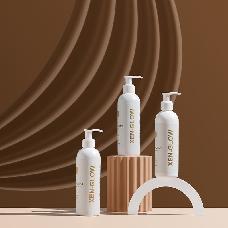 XEN-GLOW Dark Tan Lotion | long lasting self tan | fake tan | irish owned fake tan