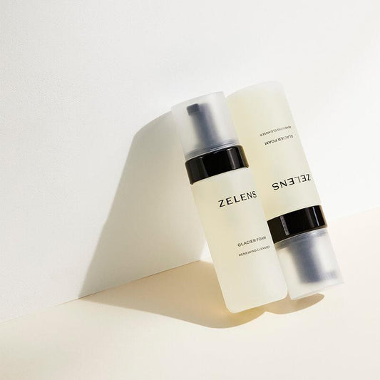 Zelens Glacier Foam Renewing Cleanser | face wash | make up remover