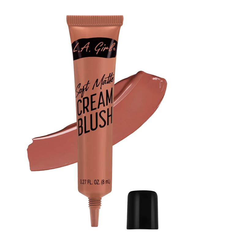 LA Girl Soft Matte Cream Blush shade grace vitamin e blusher with jojoba oil