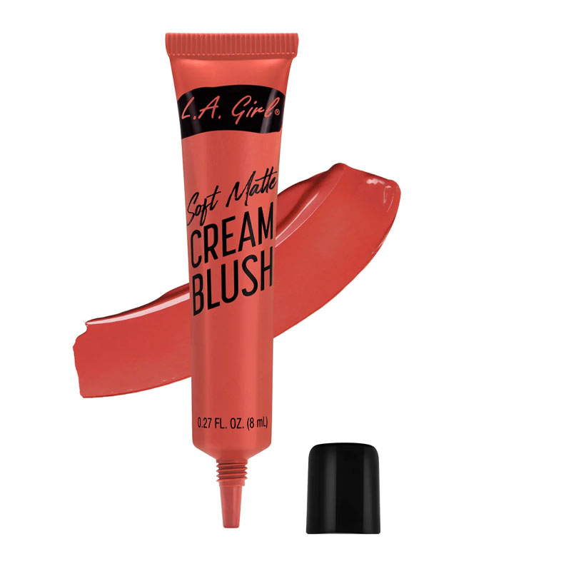 LA Girl Soft Matte Cream Blush shade hot shot