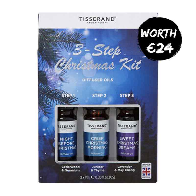 Tisserand 3 Step Christmas Diffuser Oil Kit - Christmas Gifts 2022 - Tisserand Christmas 2022