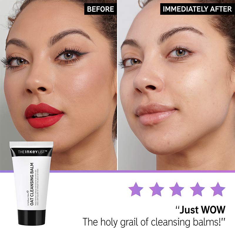 The INKEY List Winter Skin 101 | cleansing balm for dry skin