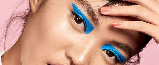 2024 beauty predictions | beauty trends | fresh makeup | monochrome | blue | soft lash | frosted eye | frosted lip | makeup looks 2024 | beauty 