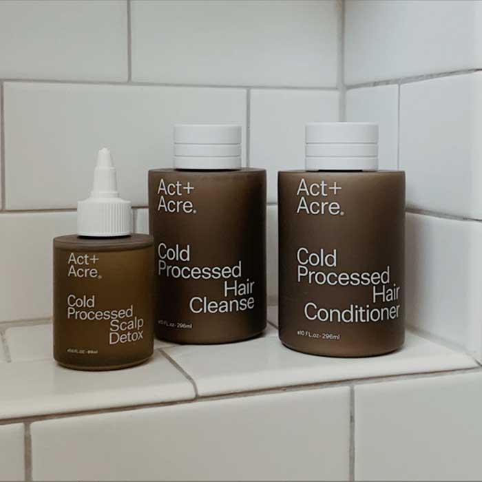 act+acre, haircare, advanced formula hair treatments