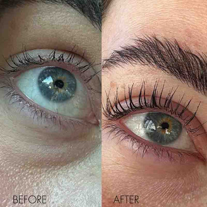 SWEED Pro Lash Growth Serum Travel Size Before & After