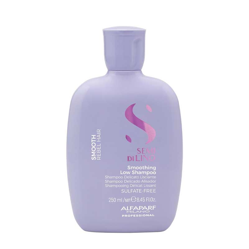 Alfaparf Semi Di Lino Smooth Smoothing Low Shampoo, professional shampoo for frizzy hair
