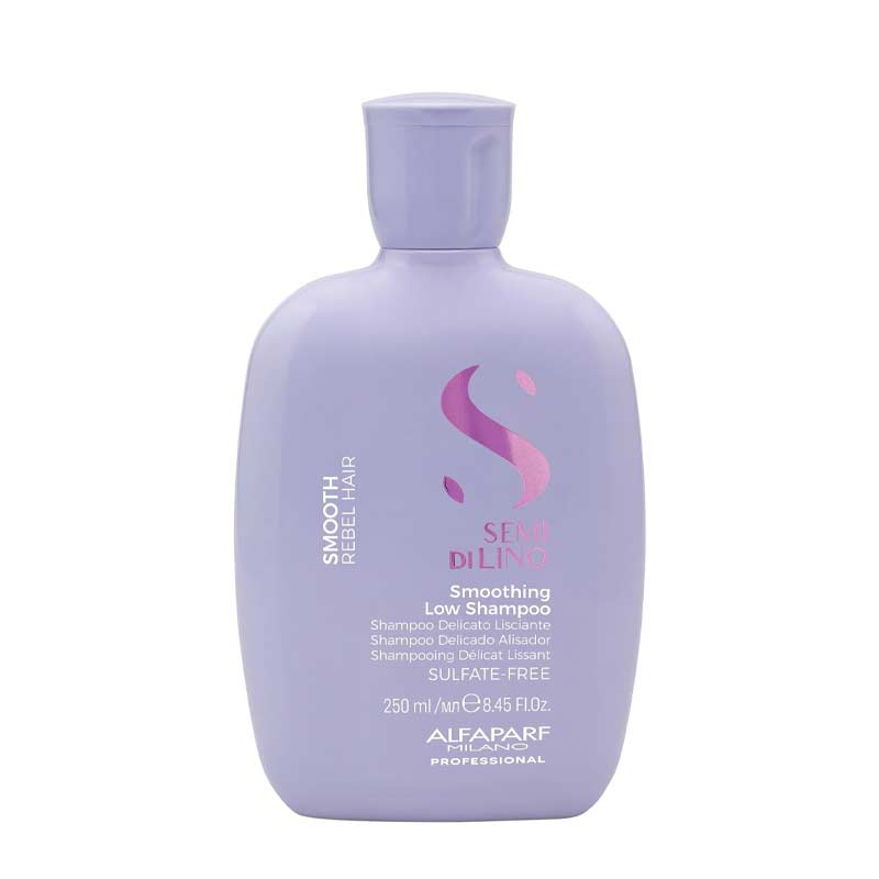 Alfaparf Milano Professional Semi Di Lino Smooth Smoothing Low Shampoo | Unique Formula | Gently Cleanses | Smooths Hair Fiber | Free from Frizz | Control | Incredibly Soft | Silky | Beautifully Straight 