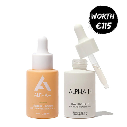 Alpha-H Brightening & Hydrating Serum Duo
