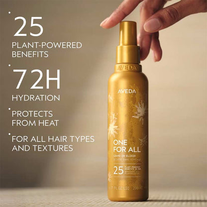 Aveda One For All Leave-In Elixir Key Benefits