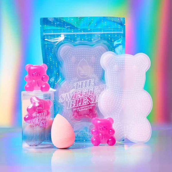 Beautyblender The Sweetest Blend Bear Sets | unique | colourful | fun | editions | sponge | clean | brushes | makeup | flawless 