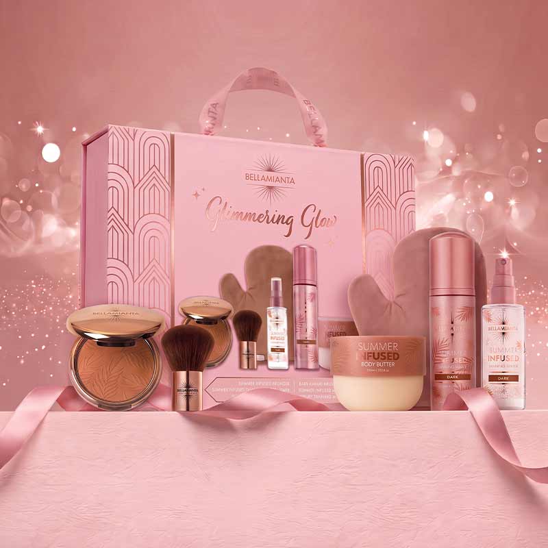 Bellamianta Glimmering Glow Self Tanning Gift Set Stylised Image