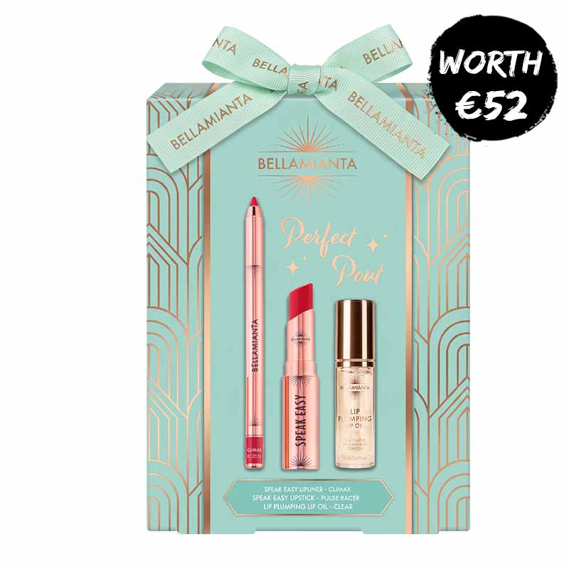 Bellamianta Perfect Pout Lip Kit Gift Set pulse Racer