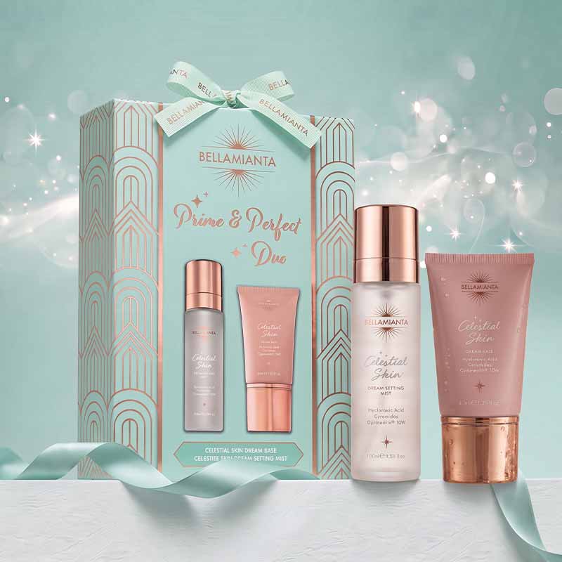 Bellamianta Prime & Perfect Duo Gift Set Stylised Christmas Image