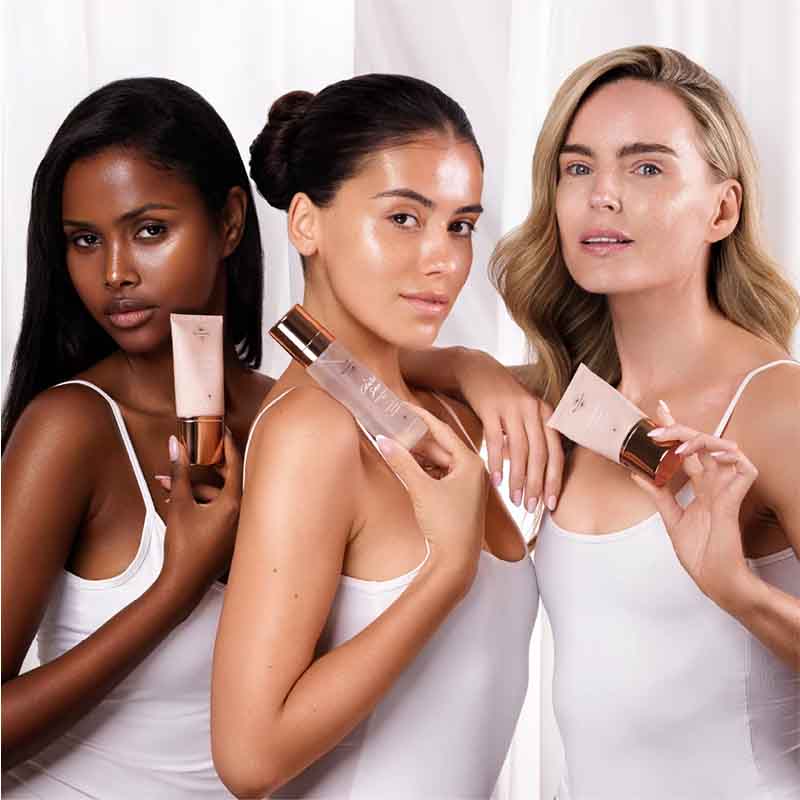 Bellamianta Celestial Skin Dream Base Primer Model image of products in the range