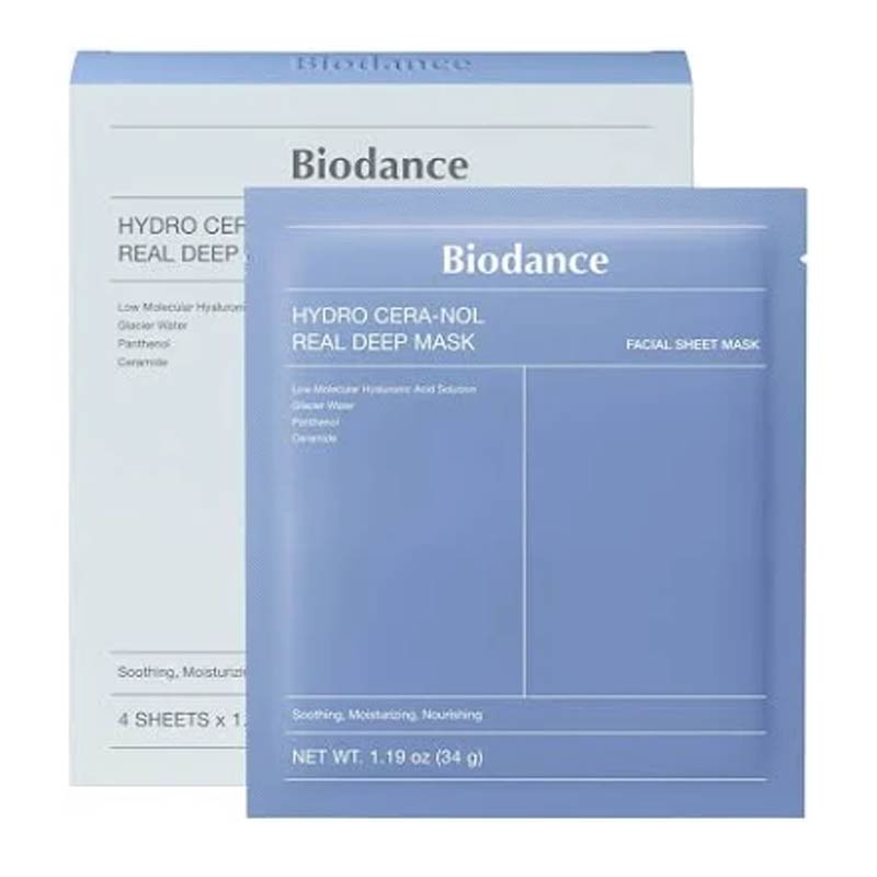 Biodance Hydro Cera-Nol Real Deep Mask 4 Pack