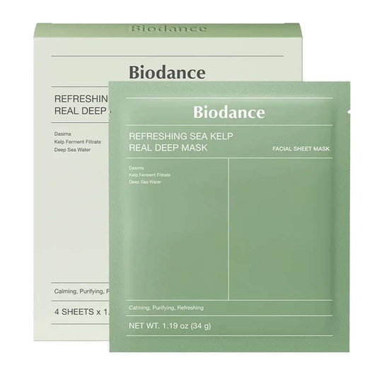 Biodance Refreshing Sea Kelp Real Deep Mask 4 Pack