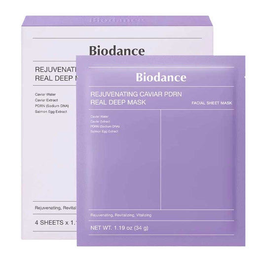 Biodance Rejuvenating Caviar PDRN Real Deep Mask 4 Pack