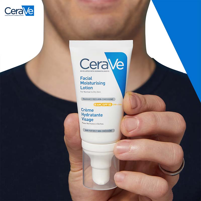 CeraVe Blemish Control Essentials Gift Set | face | lotion | moisturise | man | woman | teen | skin | blemish prone | SPF 50 