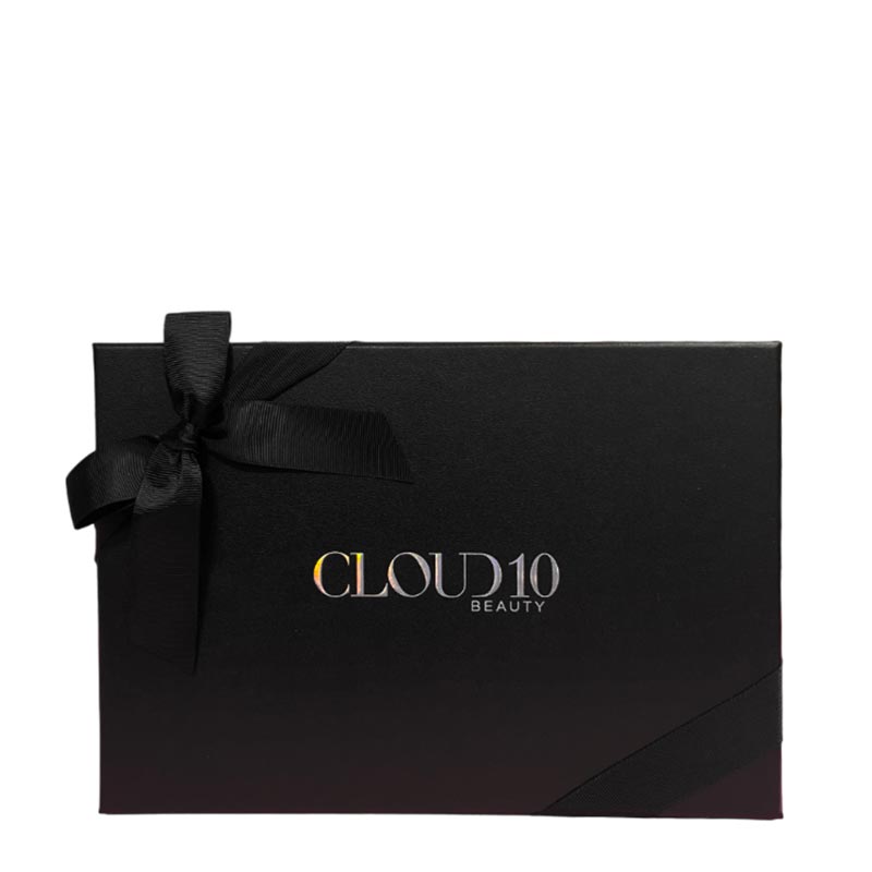 Cloud 10 Beauty Luxury Gift Box with Black Ribbon