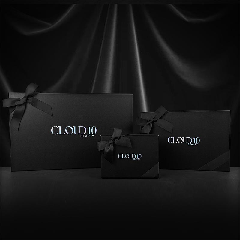 Cloud 10 Beauty Luxury Gift Box with Black Ribbon