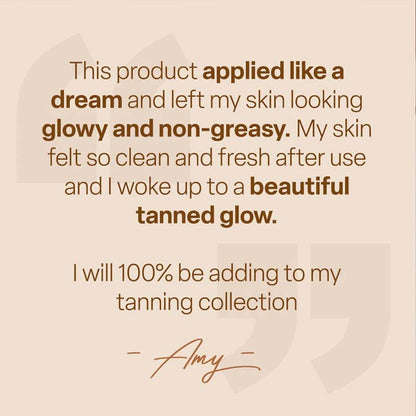 Dripping Gold Sleep Mask | Overnight Face Tan with Hyaluronic Acid | recommendation | tanning routine | overnight | sleep | mask | skin | hydrated | glowing  