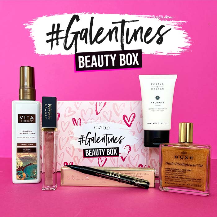 Unpack the love with Cloud10 Beauty's #Galentines Beauty Box! 💖👭✨ It's packed with all the essentials for a fab Galentine's day! Treat yourself and your BFF! 🎁 #SelfCare #BeautySale
