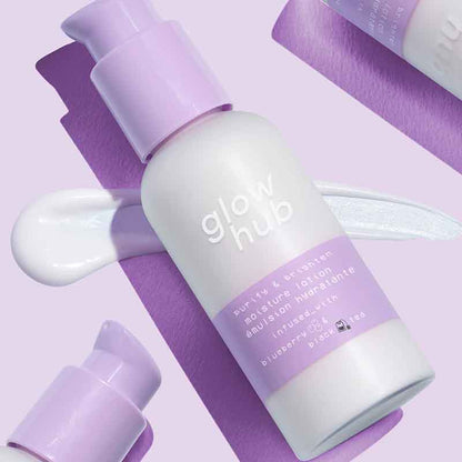 Glow Hub Purify & Brighten Moisture Lotion Swatch