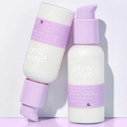 Glow Hub Purify & Brighten Moisture Lotion Stylised Image