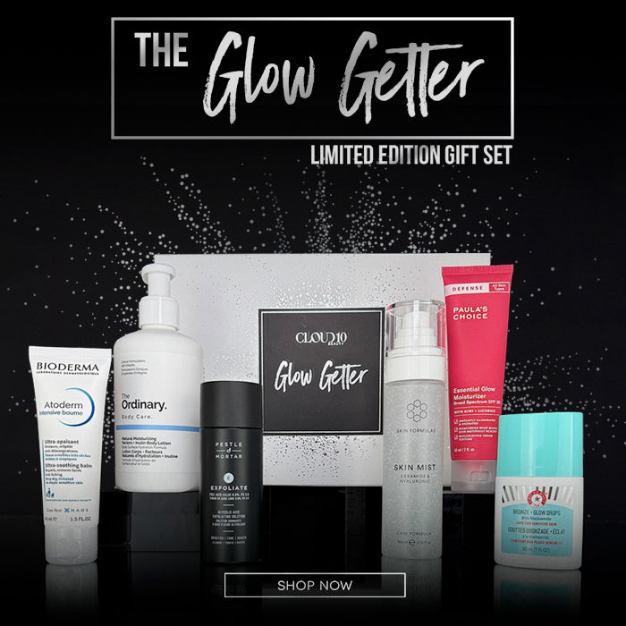 Get your glow on with Cloud10 Beauty's limited edition Glow Getter gift set! 💫 Perfect for pampering yourself or gifting to a friend. 🌟✨ Don't miss out—shine bright today! #GlowGetter #SelfCare #BeautyDeals