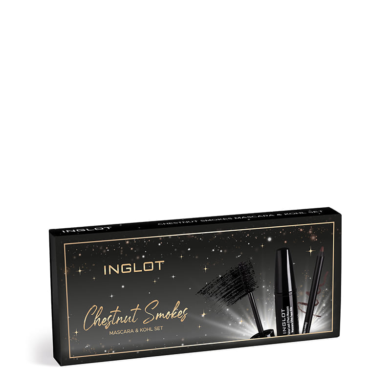 Inglot Chestnut Smokes Mascara & Kohl Gift Set