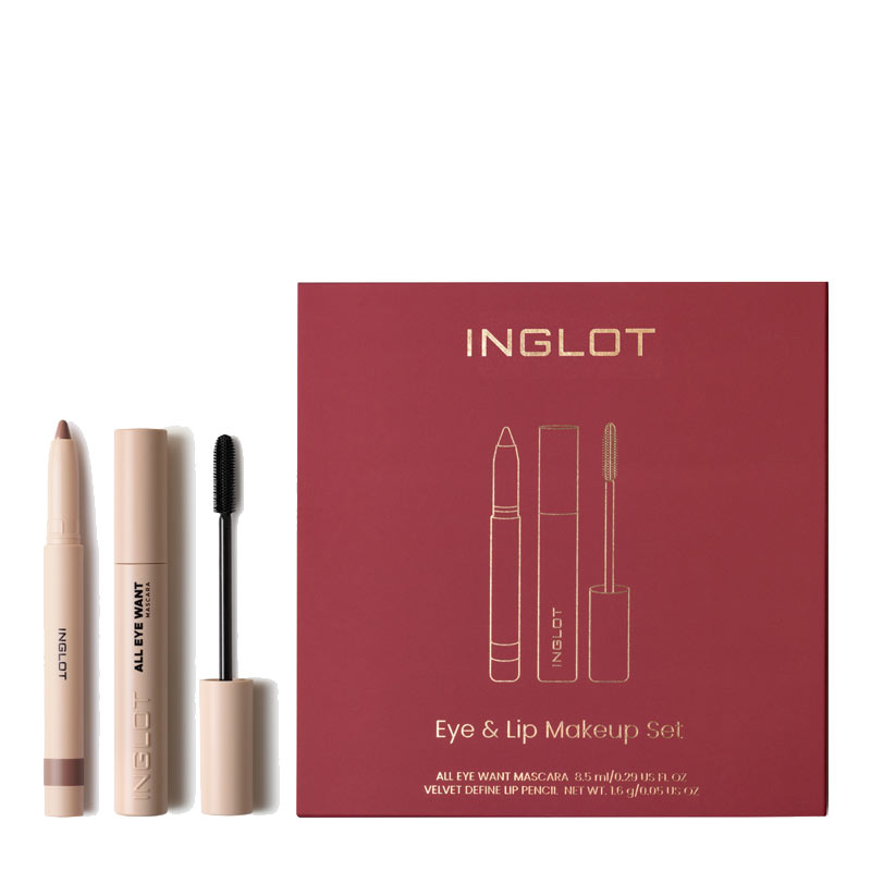 Inglot Eye & Lip Makeup Gift Set