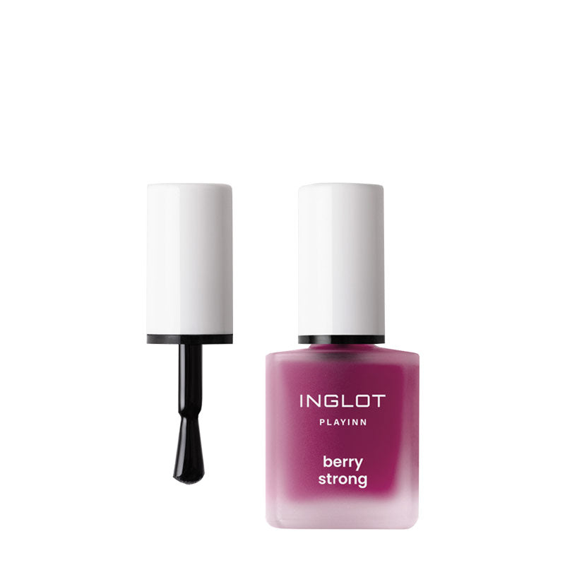 Inglot Playinn Berry Strong Nail Conditioner