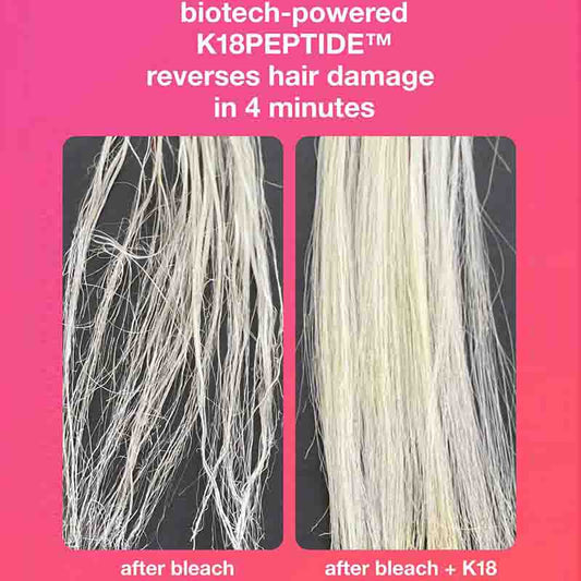 K18 Repair Mask Before & After