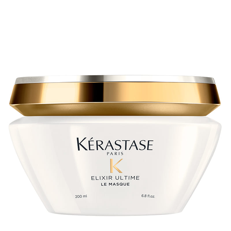 Kérastase Elixir Ultime Le Masque Sublimating Oil Infused Masque | Nourishing | Transforming | Oil infused | Masque | Shinier strands | Irresistibly soft | Prevents dullness | Enduring luminosity