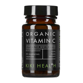 KIKI Health Organic Vitamin C | supplement | natural | bioactive | amla extract | powerful | antioxidant | support | immune system | damage | quality | potency | natural | recognised | body | high absorbability