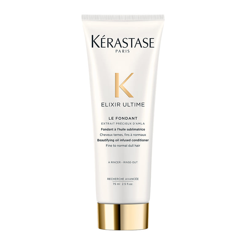 Kérastase Elixir Ultime Le Fondant Beautifying Oil Infused Conditioner | Shine magnifier | Oil infused | Conditioner | Smoothing | Softening | Frizz control | Dullness disciplining | Visibly shiny locks | Effortlessly manageable | Fine to normal hair
