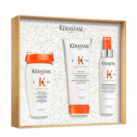 Kérastase Nutritive Gift Set - Shampoo, Conditioner & Blow-dry Mist