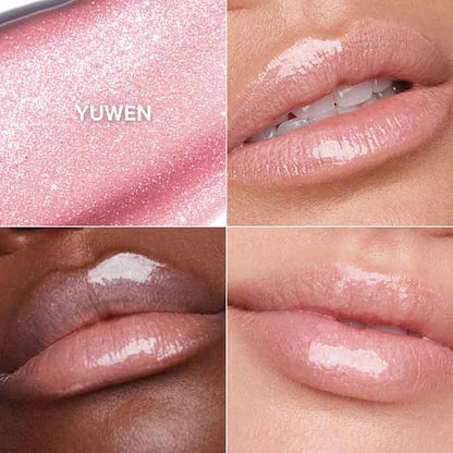 Kevyn Aucoin Celestial Lip Gloss Yuwen On Model