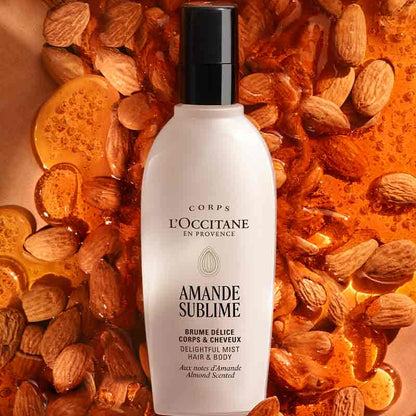L'Occitane Almond Delightful Hair & Body Mist Stylised Image
