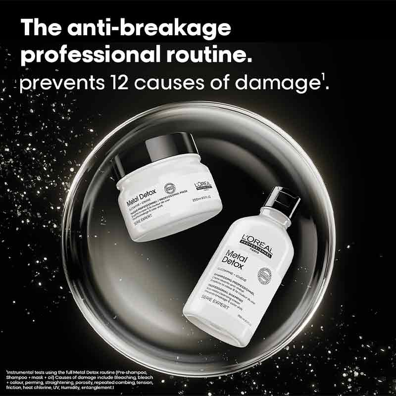 L'Oréal Professionnel Metal Detox Shampoo & Hair Mask Gift Set for damaged hair