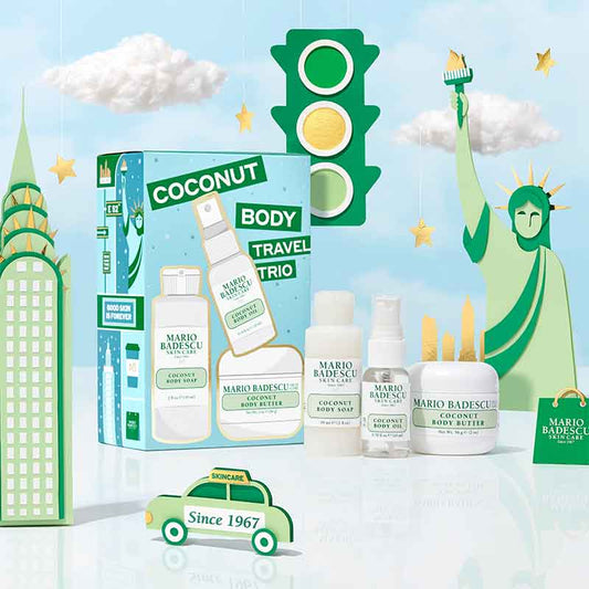 Mario Badescu Coconut Body Travel Trio Gift Set